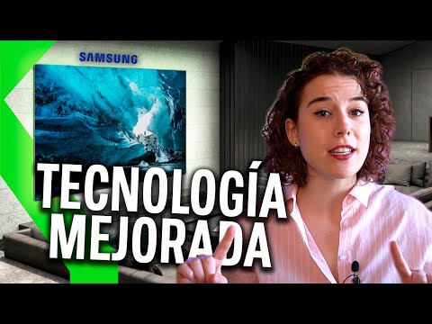 ¿Cuáles son algunas de las principales características de la tecnología de pantalla microLED de Samsung?
