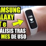 ¿Cuáles son algunas de las principales características de la gama Galaxy Fit de Samsung?